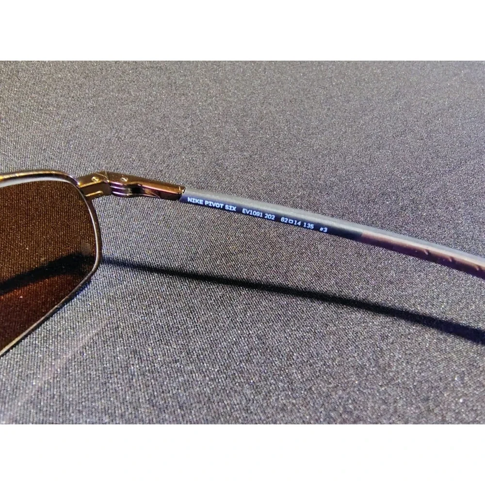 Nike Pivot Six EV1091 Sunglasses -‎ Frames Only - Mint Condition - Walnut Brown